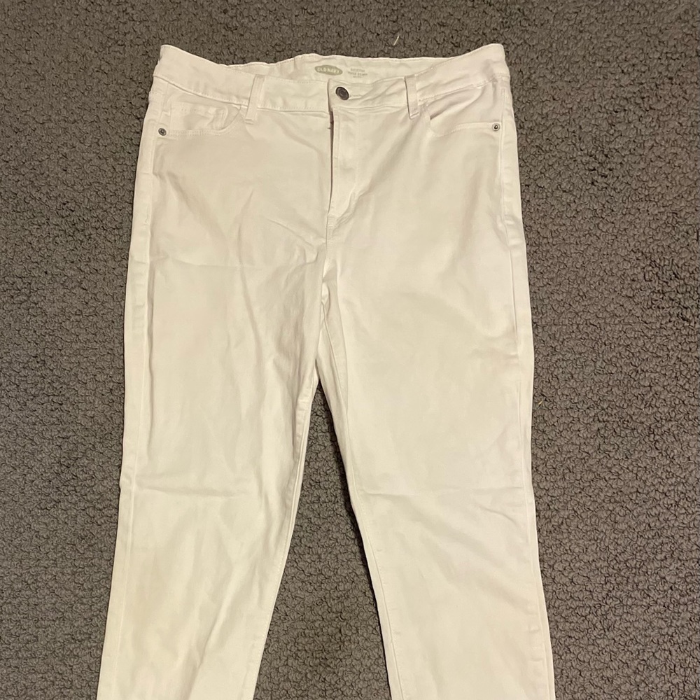 Old navy White Skinny Jeans